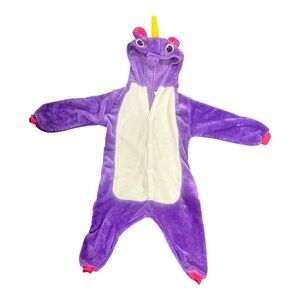 Purple Unicorn Toddler Costume or PJ